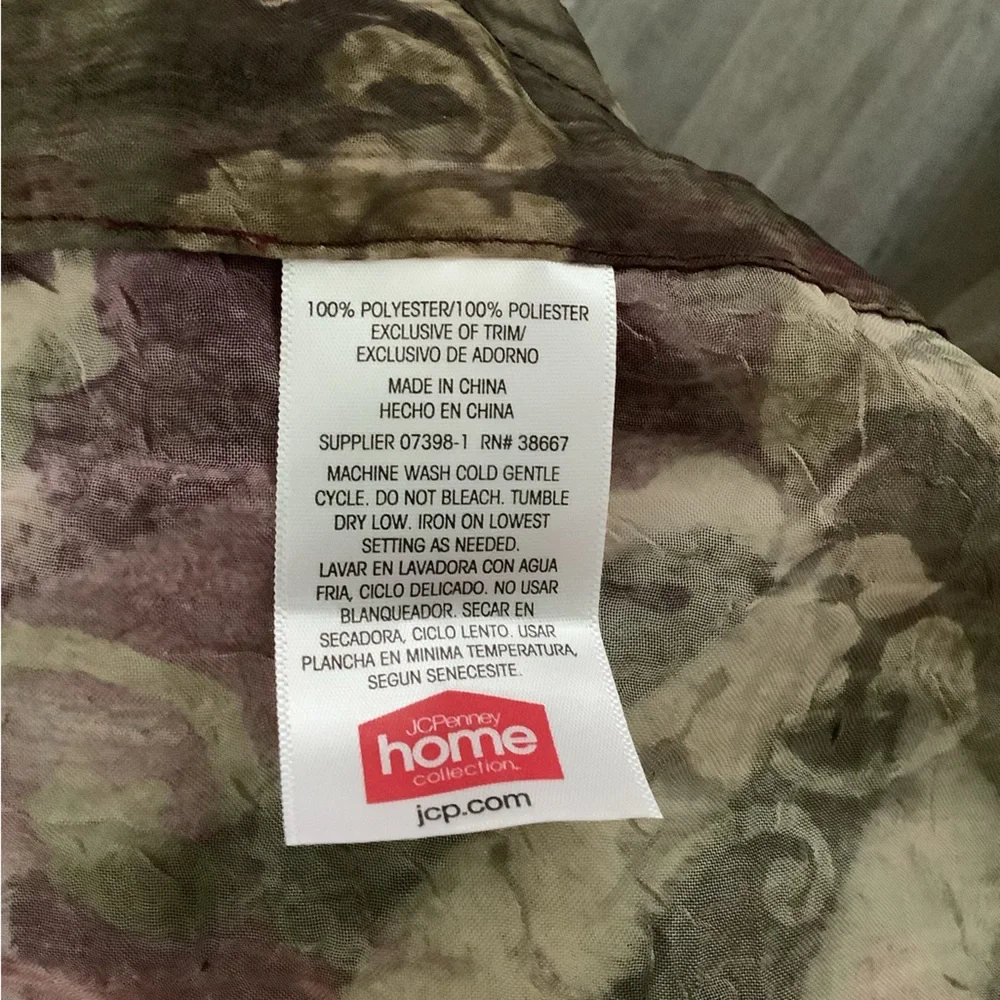 FIVE JC PENNEY HOME COLLECTION WINDOW VALANCES